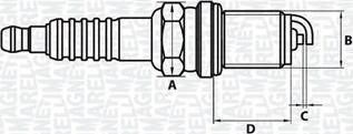 Magneti Marelli 062000776304 - Запалителна свещ vvparts.bg