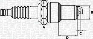 Magneti Marelli 062000771304 - Запалителна свещ vvparts.bg