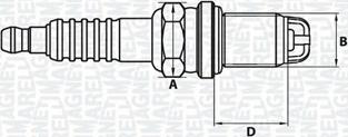 Magneti Marelli 062000772304 - Запалителна свещ vvparts.bg