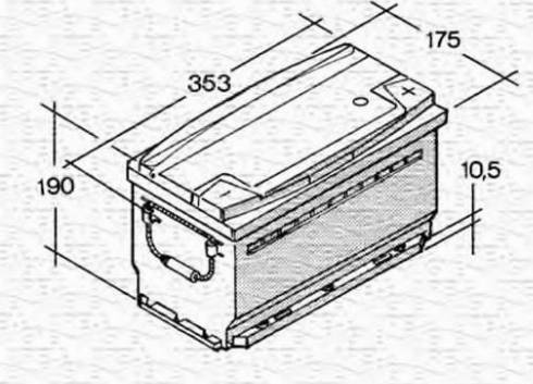 Magneti Marelli 067143440003 - Стартов акумулатор vvparts.bg