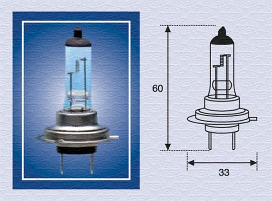 Magneti Marelli 002578100000 - Крушка с нагреваема жичка, работен фар vvparts.bg