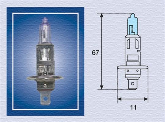 Magneti Marelli 002601100000 - Крушка с нагреваема жичка, фар за дълги светлини vvparts.bg