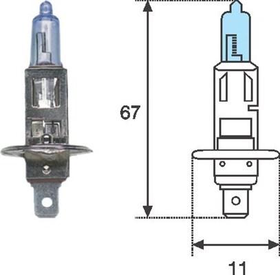 Magneti Marelli 002601100000 - Крушка с нагреваема жичка, фар за дълги светлини vvparts.bg