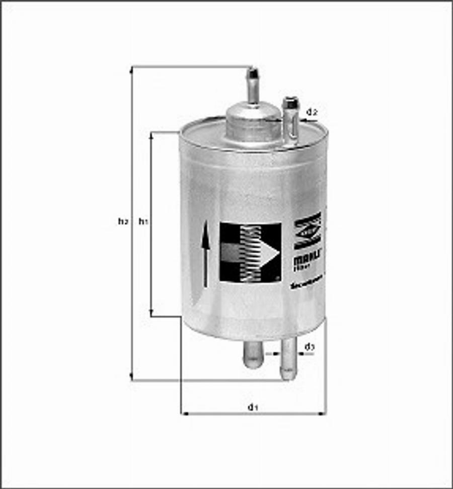 Magneti Marelli 154065929920 - Горивен филтър vvparts.bg