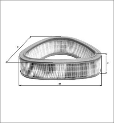 Magneti Marelli 154084511710 - Въздушен филтър vvparts.bg