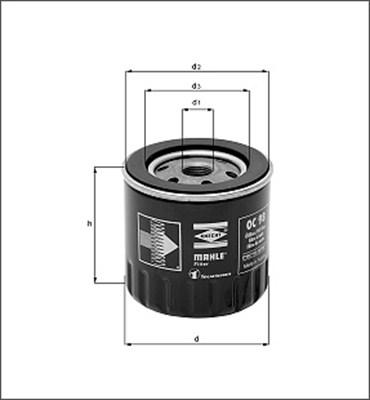 Magneti Marelli 154077260110 - Маслен филтър vvparts.bg