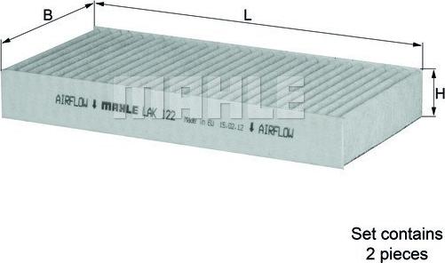 Magneti Marelli 154705926030 - Филтър купе (поленов филтър) vvparts.bg