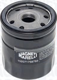 Magneti Marelli 152071758793 - Маслен филтър vvparts.bg