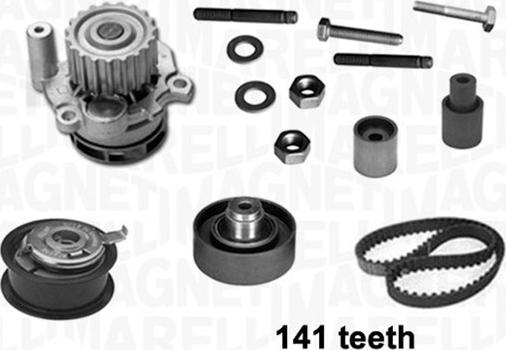 Magneti Marelli 341404910001 - Водна помпа+ к-кт ангренажен ремък vvparts.bg