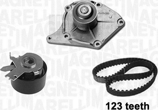 Magneti Marelli 341404170001 - Водна помпа+ к-кт ангренажен ремък vvparts.bg