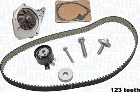 Magneti Marelli 341404170002 - Водна помпа+ к-кт ангренажен ремък vvparts.bg