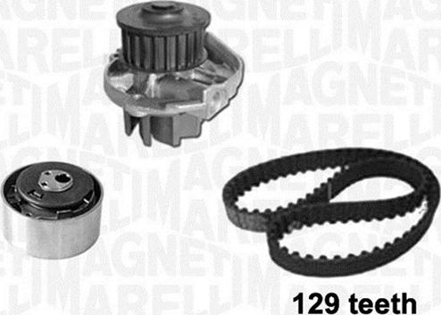 Magneti Marelli 341405810003 - Водна помпа+ к-кт ангренажен ремък vvparts.bg