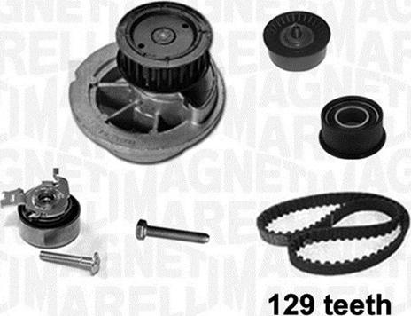 Magneti Marelli 341405720003 - Водна помпа+ к-кт ангренажен ремък vvparts.bg