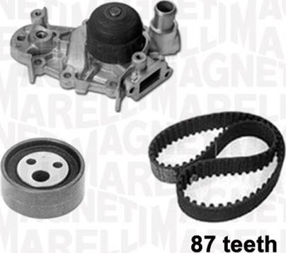 Magneti Marelli 341401470001 - Водна помпа+ к-кт ангренажен ремък vvparts.bg