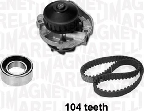 Magneti Marelli 341401580001 - Водна помпа+ к-кт ангренажен ремък vvparts.bg