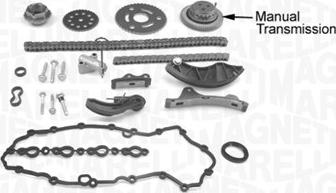 Magneti Marelli 341500001510 - Комплект ангренажна верига vvparts.bg