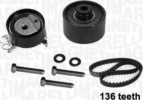 Magneti Marelli 341304930000 - Комплект ангренажен ремък vvparts.bg