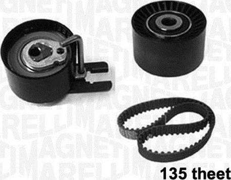 Magneti Marelli 341304690000 - Комплект ангренажен ремък vvparts.bg