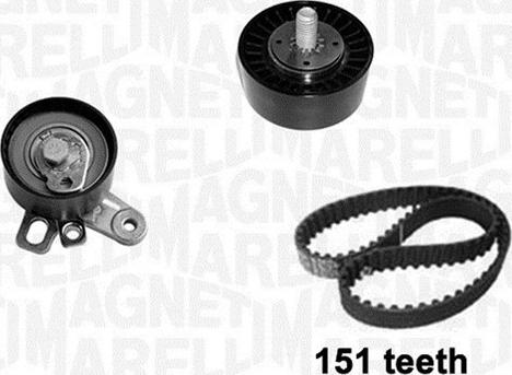 Magneti Marelli 341304090000 - Комплект ангренажен ремък vvparts.bg