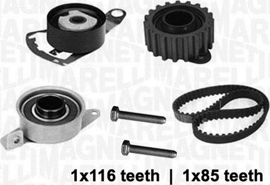 Magneti Marelli 341304180000 - Комплект ангренажен ремък vvparts.bg