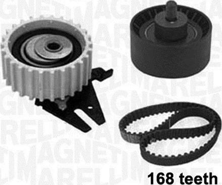 Magneti Marelli 341304850000 - Комплект ангренажен ремък vvparts.bg