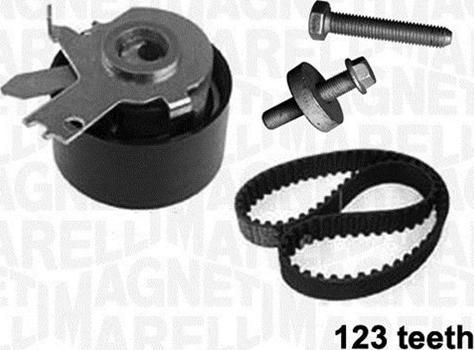 Magneti Marelli 341304730000 - Комплект ангренажен ремък vvparts.bg