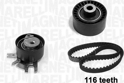 Magneti Marelli 341301690000 - Комплект ангренажен ремък vvparts.bg