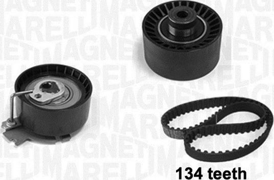 Magneti Marelli 341301680000 - Комплект ангренажен ремък vvparts.bg