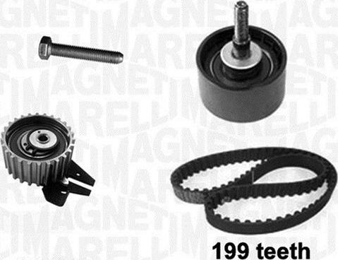 Magneti Marelli 341301040000 - Комплект ангренажен ремък vvparts.bg