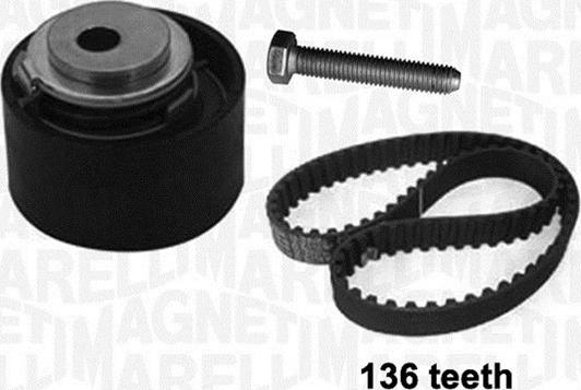 Magneti Marelli 341301180000 - Комплект ангренажен ремък vvparts.bg