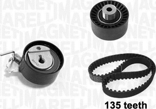 Magneti Marelli 341301250000 - Комплект ангренажен ремък vvparts.bg