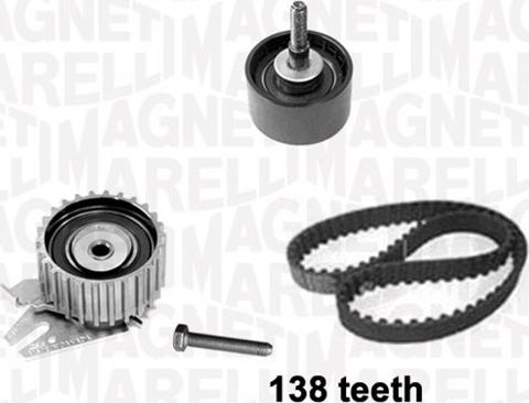 Magneti Marelli 341303980000 - Комплект ангренажен ремък vvparts.bg