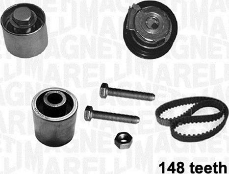 Magneti Marelli 341302990000 - Комплект ангренажен ремък vvparts.bg