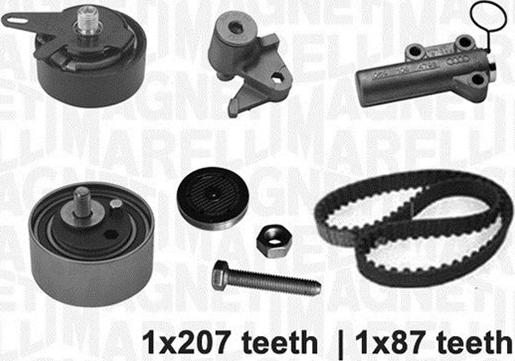 Magneti Marelli 341302390000 - Комплект ангренажен ремък vvparts.bg