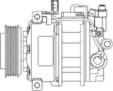 Magneti Marelli 359002000740 - Компресор, климатизация vvparts.bg