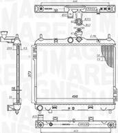 Magneti Marelli 350213192200 - Радиатор, охлаждане на двигателя vvparts.bg