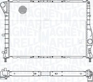 Magneti Marelli 350213177100 - Радиатор, охлаждане на двигателя vvparts.bg