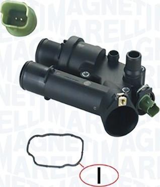 Magneti Marelli 352317001690 - Термостат, охладителна течност vvparts.bg