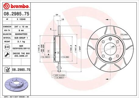 Magneti Marelli 360406040405 - Спирачен диск vvparts.bg