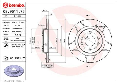 Magneti Marelli 360406040005 - Спирачен диск vvparts.bg