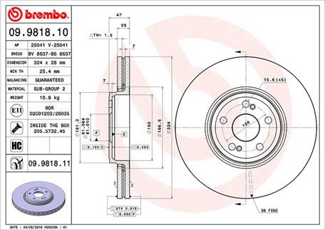 Magneti Marelli 360406058900 - Спирачен диск vvparts.bg