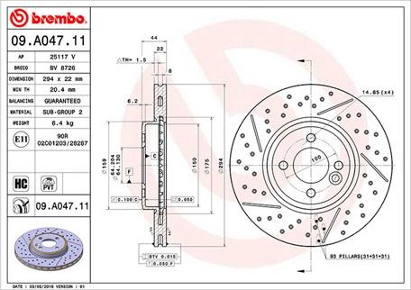 Magneti Marelli 360406069100 - Спирачен диск vvparts.bg