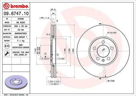 Magneti Marelli 360406009300 - Спирачен диск vvparts.bg