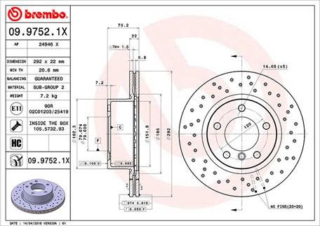 Magneti Marelli 360406004702 - Спирачен диск vvparts.bg