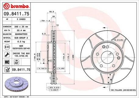 Magneti Marelli 360406006905 - Спирачен диск vvparts.bg