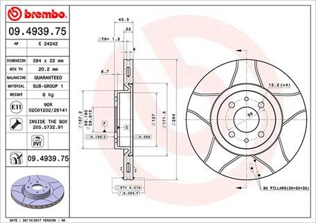 Magneti Marelli 360406000405 - Спирачен диск vvparts.bg