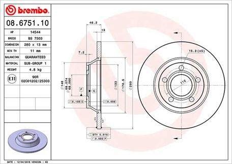 Magneti Marelli 360406001500 - Спирачен диск vvparts.bg