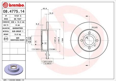 Magneti Marelli 360406010200 - Спирачен диск vvparts.bg