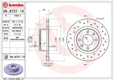 Magneti Marelli 360406018802 - Спирачен диск vvparts.bg