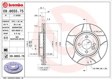 Magneti Marelli 360406017405 - Спирачен диск vvparts.bg